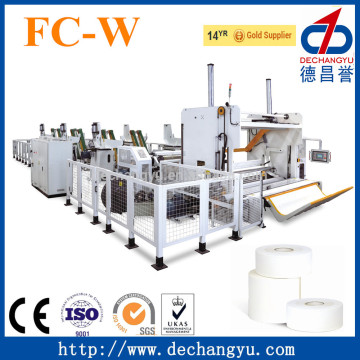 Paper jumbo reel slitting rewinding machine/paper cutting and rewinding machine