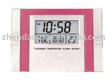 Large LCD countdown calendar clock