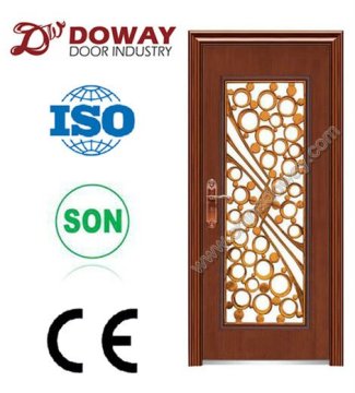 Imitate Copper Glass Door