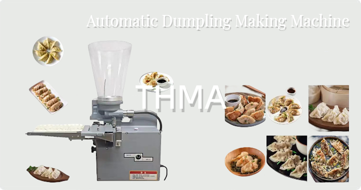 Semi Automatic Japanese Style Dumpling Making Machine Gyoza Machine
