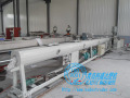 50-160 PPR caliente y línea de producción de tubería de agua fría