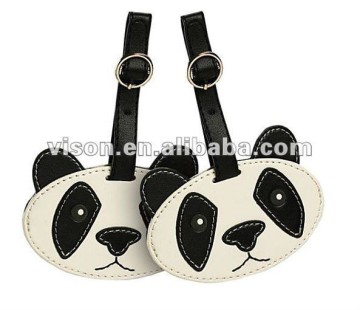 Animal shape luggage tag panda tags/Hotel Luggage Tag/Airplane luggage tag(VS-T038)