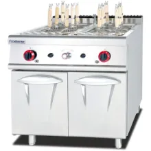 Gas Range with 4-Burner & Lava Rock Grill with Oven