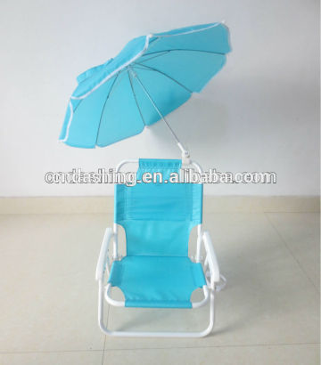 Folding kid chair with umbrella