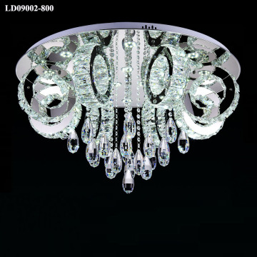 modern crystal ceiling lamp bedroom crystal lighting