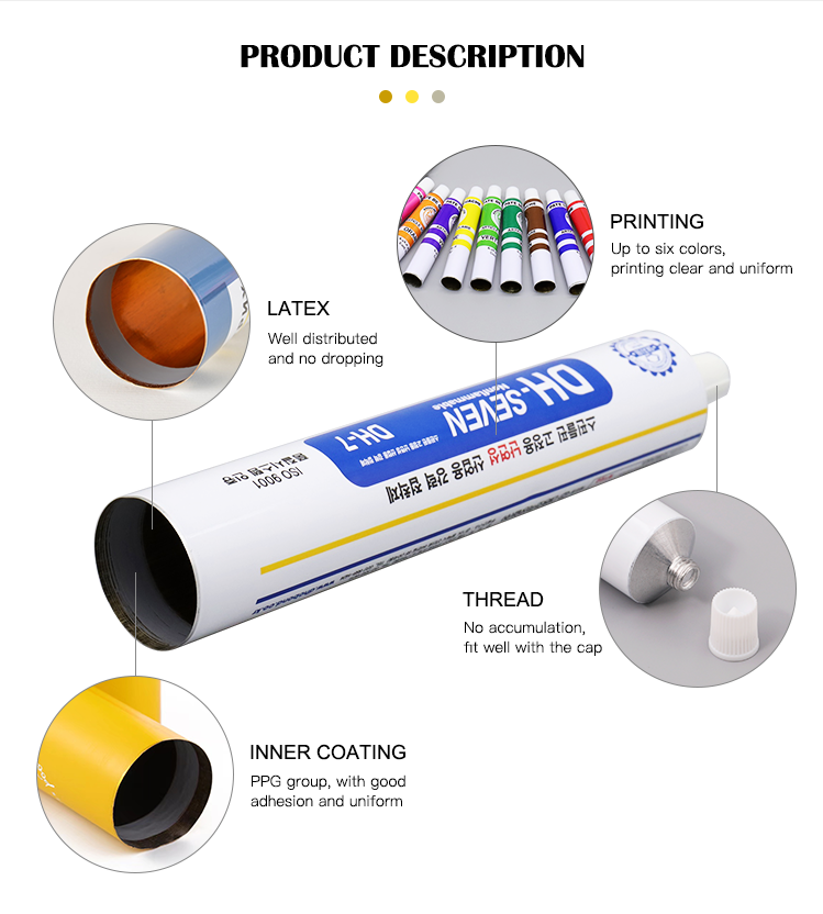 3m adhesive aluminium packaging tube manufacturer