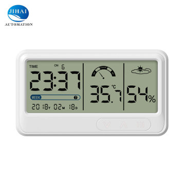 USB Charging LCD Household Hygrometer and Thermometer