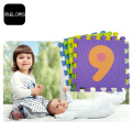 Tapis de puzzle Alphabets et chiffres en mousse EVA pour bébé