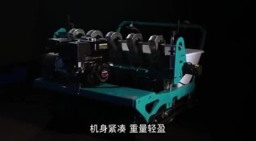 Good performance self-propeller garlic seeder machine