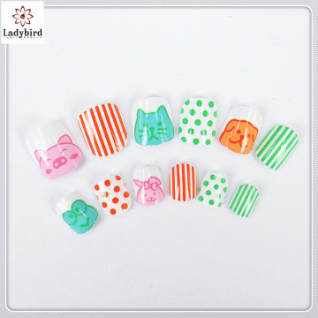 ladybird ABS kid nail tips / nail art / artificial nail
