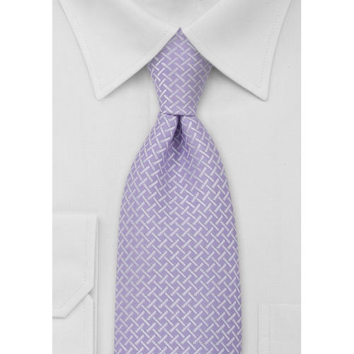 Cravates en soie tissée à rayures personnalisé