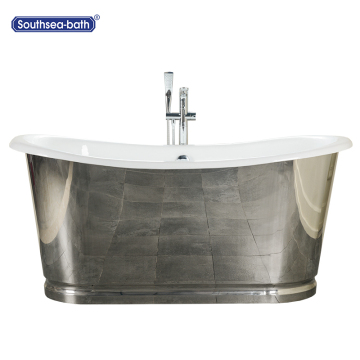 High-end Freestanding Skirted Cast Iron Enamel Bath Tub