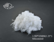 100% regenerated polyester staple fiber 1.5D*32MM for filling