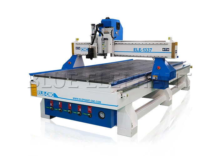 1337 CNC Oscillating Knife Cutting Machine Large CNC Router Price 3 Axis 3kw Air Cooling Spindle