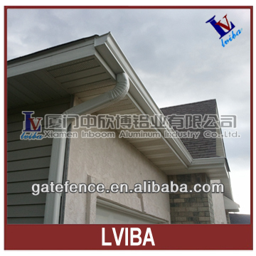 aluminium gutter and rain gutter & roof gutter
