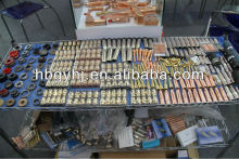 Welding torch with spare accessaries