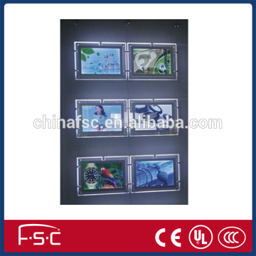 Hot sale crystal LED light box with beautiful looking