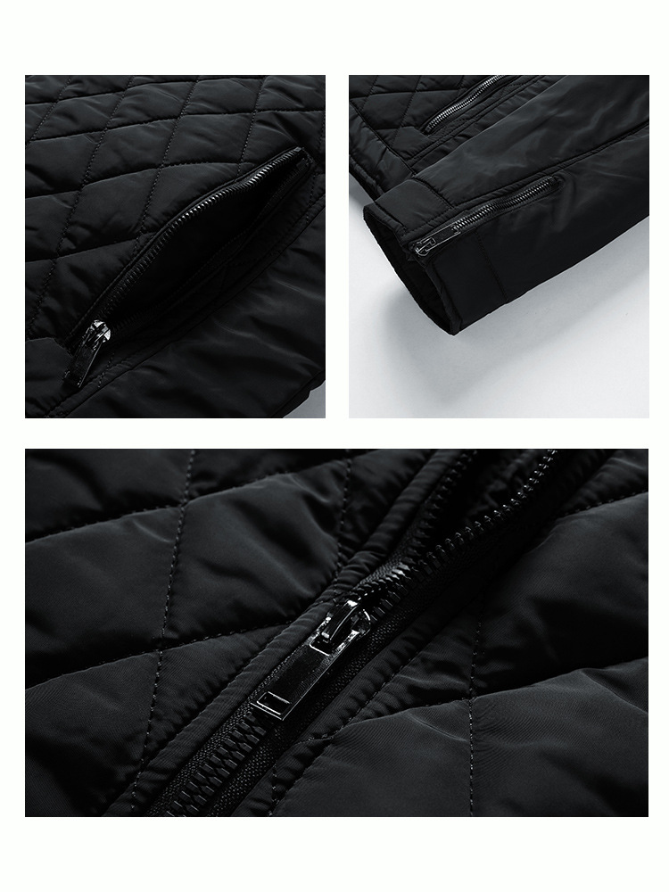 Осенне-зимняя мужская тонкая куртка-пуховик Autumn Winter Men's Slim Puffer Jacket