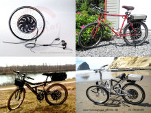 Brushless E-Bike Convertion Kit with LiFePO4 Battery