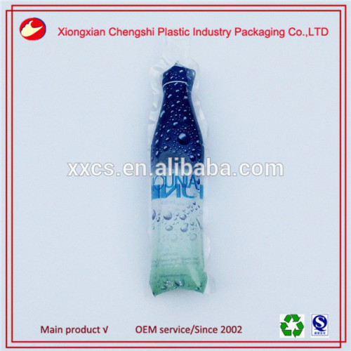 400ml logo printed bpa free drinking water plastic bag