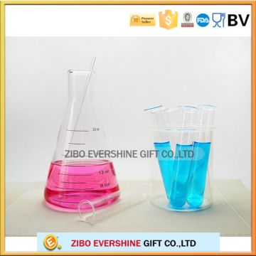 Borosilicate glass beaker with stirrer