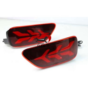 Patrol car led light rear bumper fog lamp