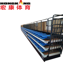 Front Mounted Folded Telescopic Bleachers Stadium Seat Chair