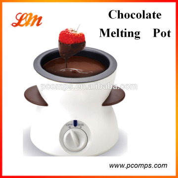 Mini Chocolate Melting Pot Electric Fondue Melter Hot Chocolate Pot