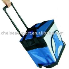 promotion polyester trolley cooler bag