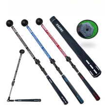 Portable Collapsible Foldable Golf Grip Swing Trainer for Indoor Practice