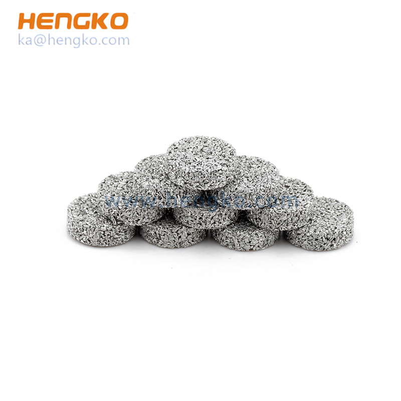 HENGKO Custom Medical Precise Micro Porous Sintered Filter Plate Stainless Steel Filter Sintered Powder Hot Product 2021 ISO9001