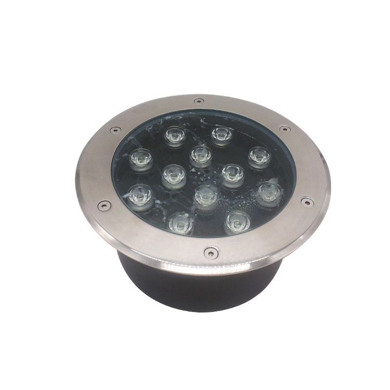 Luz subterránea LED 12W al aire libre impermeable