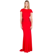 OEM red fashionanle long women evening dress evening gowns online