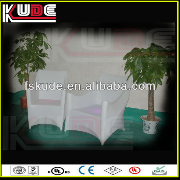 LED illuminated furniture led single sofa chair