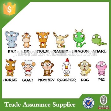 Jinhuoba Figurines Resin Twelve Chinese Zodiac Signs