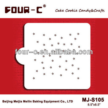 Wedding Veil Daisy stencil,cake design pattern,new style sugar art stencil