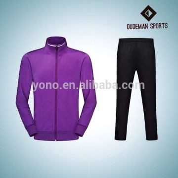 Custom Screenprinting/Embroidery own logo men/women tracksuit