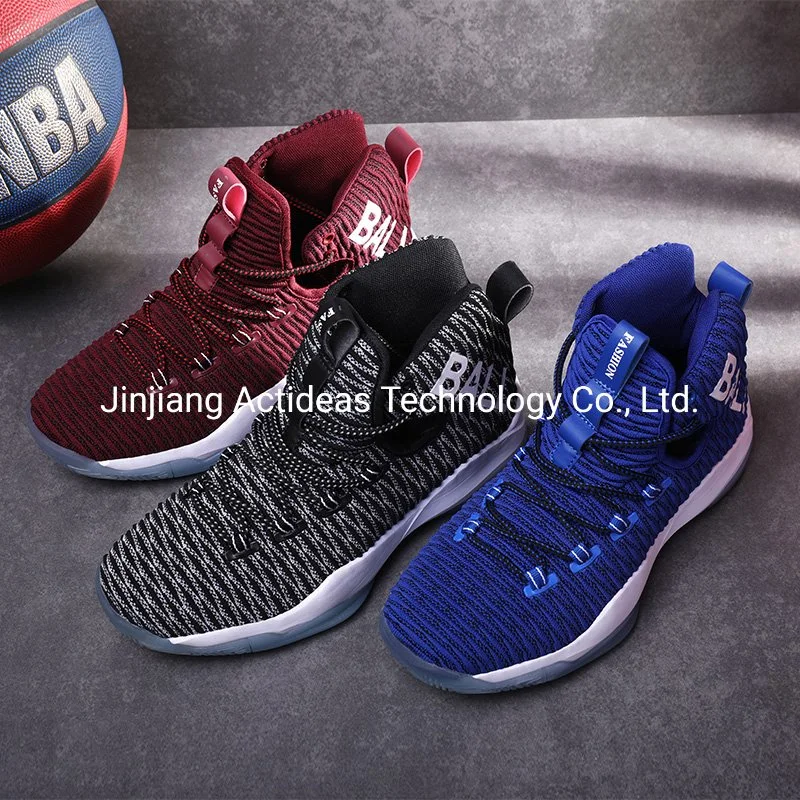 2020 High Quality Non-Slip Basketball Shoes Shock Absorbing Men Sneakers