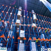 Heavy duty pallet racking for warehouse storage