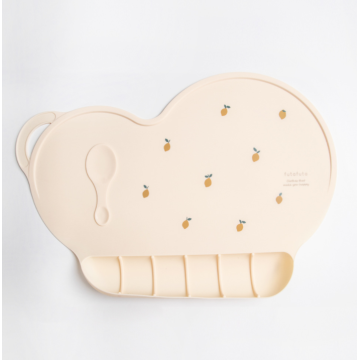 One Piece Cloud Shape Silicone Feeding Placemat