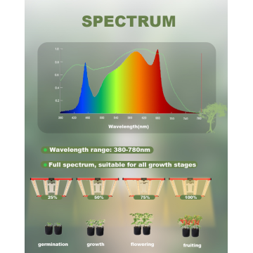 FALTABLE VOLLSTÄNDIGE SPECTRUM SAMSUNG LM301H LED Wachsen Lichter