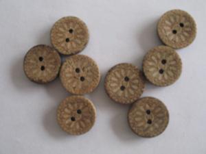 coconut buttons