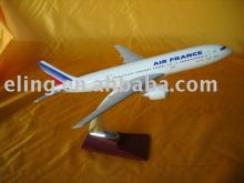 Resin plane model Boeing B777