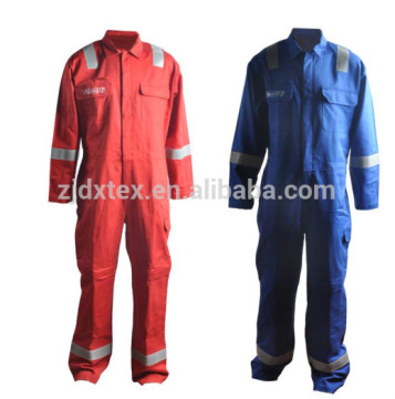 Fire Retardant Coverall Firefighter Reflective Stripe Safety Coveralls