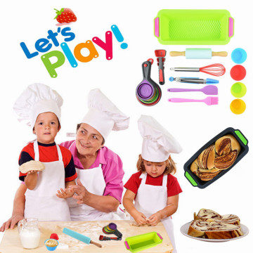 Customized Kitchen Food Safe Silicone Bakeware Accessories & Tools Set