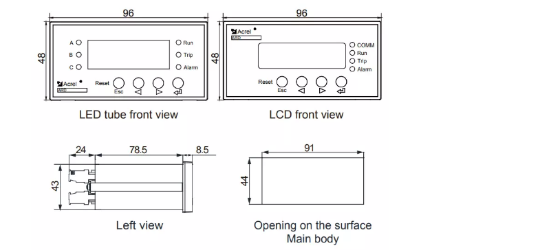 digital Electric Motor Protector