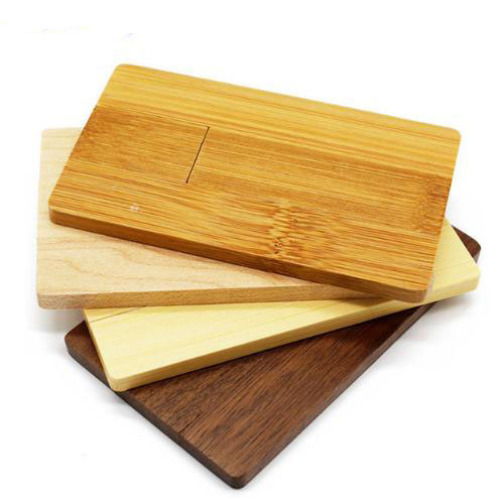 Wooden Card Usb Flash Drive Promotional