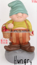 resin dwarf solar light garden gnome FC001-006