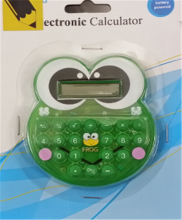 Cute Frog Decorative Calculator for Christmas