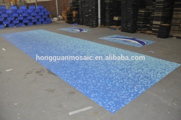 color variation mosaic for swimming pool Backsplash Tile washroom Heatproof, acidproof hot spring spa